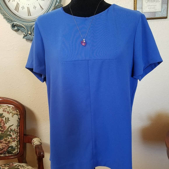 J. Crew Blue Blouse - Picture 3 of 6